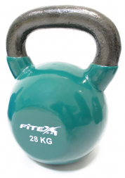 Гиря в виниловой оболочке 28 кг FITEX PRO