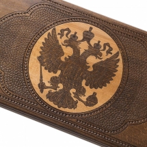 Нарды резные &quot;Герб РФ&quot; 60, Zakaryan