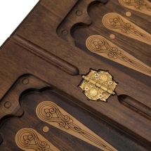 Нарды резные "Герб РФ-2", Mirzoyan Нарды резные "Герб РФ-2", Mirzoyan