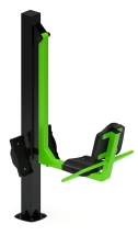 Жим ногами (зеленый) - Уличный тренажер - СТ 011-12
