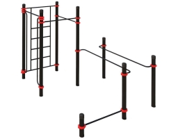 Спортивный комплекс PARASTECTER LITE, опорный столб 76х3 мм, фото 1