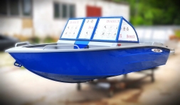Алюминиевая лодка ALUTON 430 Fish, фото 1