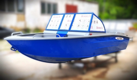 Алюминиевая лодка ALUTON 430 Fish, фото 1