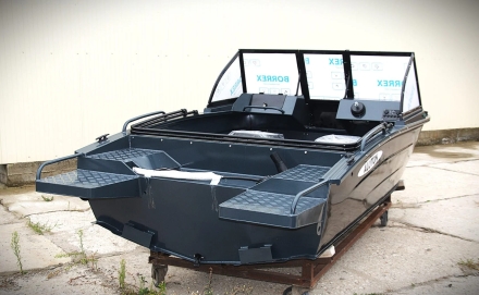 Алюминиевая лодка ALUTON 430 Fish, фото 7