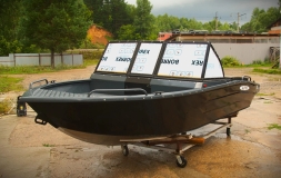 Алюминиевая лодка ALUTON 430 Fish, фото 2