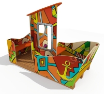 Кораблик на пружинах, орнамент "Этник" МД033.01.01