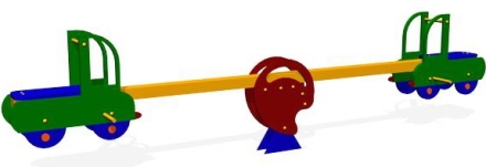 Качалка-балансир Водитель КЧ016 для детской площадки, фото 1