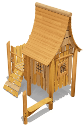 Игровой комплекс Эко VST 0037 для детской площадки, фото 2