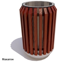 Урна с бетонным основанием Бульвар, фото 4 Урна с бетонным основанием Бульвар, фото 4