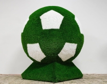 Топиари мяч футбольный Эрика Синий - газон Eco Топиари мяч футбольный Эрика Синий - газон Eco