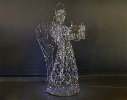 Световая фигура Ангел №2 a001