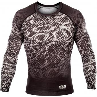 Компрессионная футболка Venum Tropical Black/Grey L/S, фото 1
