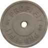 Изображение товара Диск для штанги каучуковый, серый, PROFI-FIT D-51, 5 кг
