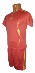 Форма футбол 3130 CLIFF красная 3XL