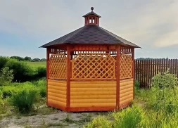 Шестигранная беседка БОЯРЫНЯ, фото 4