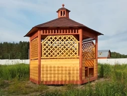 Шестигранная беседка БОЯРЫНЯ, фото 3