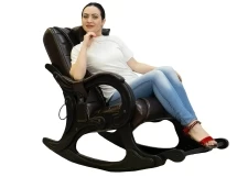 Массажное кресло качалка EGO WAVE EG2001 Шоколад (Арпатек)
