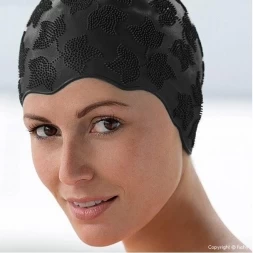 Шапочка для плав. жен. &quot;FASHY Moulded Cap&quot;, арт.3100-00-20, резина, черный