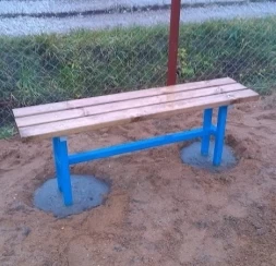 Лавочка без спинки, фото 3