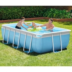 Каркасный бассейн Intex Prism Frame 300х175х80 см, фото 1