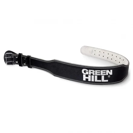 Пояс тяжелоатлетический &quot;GREEN HILL&quot;, 4 дюйма, размер S , (дл. 95 см), черный, фото 1