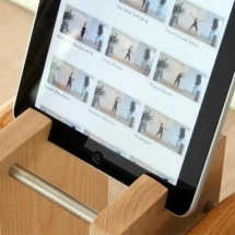 Набор гантелей с подставкой NOHrD Swing Turm, материал: ясень, общий вес: 26 кг