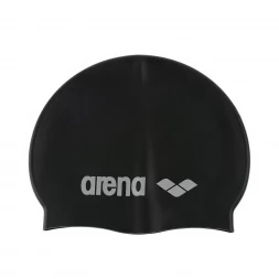 Шапочка для плавания (силиконовая) Arena Classic Silicone Cap (black)