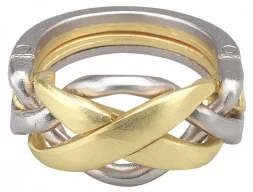 Головоломка Кольцо****/ Cast Puzzle Ring****, фото 1