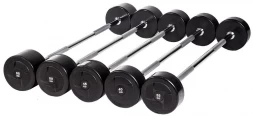 Набор прямых штанг PROFI-FIT, 35-55 кг, шаг 5 кг. (компл. 5шт)