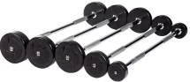 Набор прямых штанг PROFI-FIT, 10-30 кг, шаг 5 кг. (компл. 5шт)