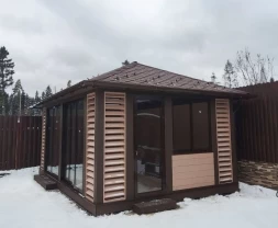 Застекленная беседка КАНАДА, фото 14