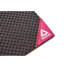 Коврик (мат) для фитнеса пористый Reebok, розовый