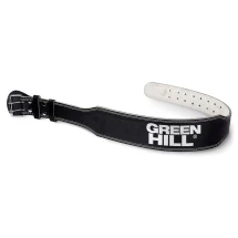 Пояс тяжелоатлетический &quot;GREEN HILL&quot; , 4 дюйма, размер XXL (дл.130 см), черный