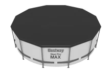 Каркасный бассейн Steel Pro Max 366х122см, 10250л, фил.-насос 2006л/ч, лестница, тент