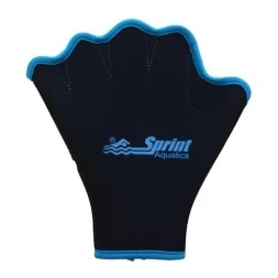 Перчатки для аква-аэробики (без пальцев) SPRINT AQUATICS Fingerless Force Gloves 775, фото 3