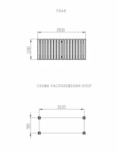 Пергола Bambusa без поликарбоната
