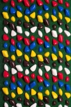 Коврик-дорожка массажный с цветными камнями (100x40 см)