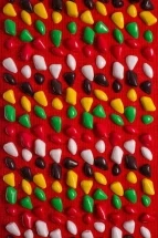 Коврик-дорожка массажный с цветными камнями (100x40 см)