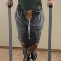 Аксессуар на ремень для подвешивания отягощений к поясу кожаный  Body-Solid  MA310