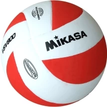 СЦ*Мяч вол. &quot;MIKASA VSV800 WR&quot;, р.5, синт.пена ТПЕ, клеен,8 пан,бут.кам,бело-красный