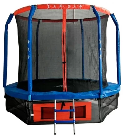 Батут DFC JUMP BASKET 10ft внутр.сетка, лестница (305cм), фото 1