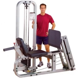 Жим ногами PRO CLUB LINE с весовым стеком 95 кг  Body-Solid SLP500G-2, фото 1