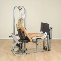 Жим ногами PRO CLUB LINE с весовым стеком 95 кг  Body-Solid SLP500G-2