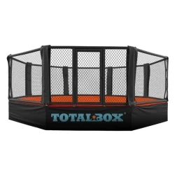 Восьмиугольный ринг MMA TOTALBOX OKT7-05 на помосте d=7м (высота помоста 0,5 м)