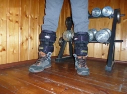 Манжеты утяжелители для ног 5 кг регулировка по 250 г, фото 4