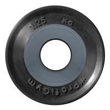 Диск 1,25 кг, для штанги олимпийский, черный