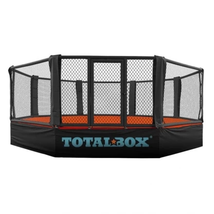 Восьмиугольный ринг MMA TOTALBOX ОКТ7-1 на помосте d=7 м (высота помоста 1 м), фото 1
