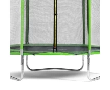 Батут DFC Trampoline Fitness 5ft наружн.сетка, св.зел. (152см)