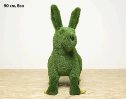 Топиари заяц Лада, h=90 см - газон Eco, фото 2