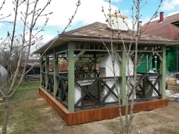 Прямоугольная беседка БОЛЬШАЯ ЕВРОПА, фото 5